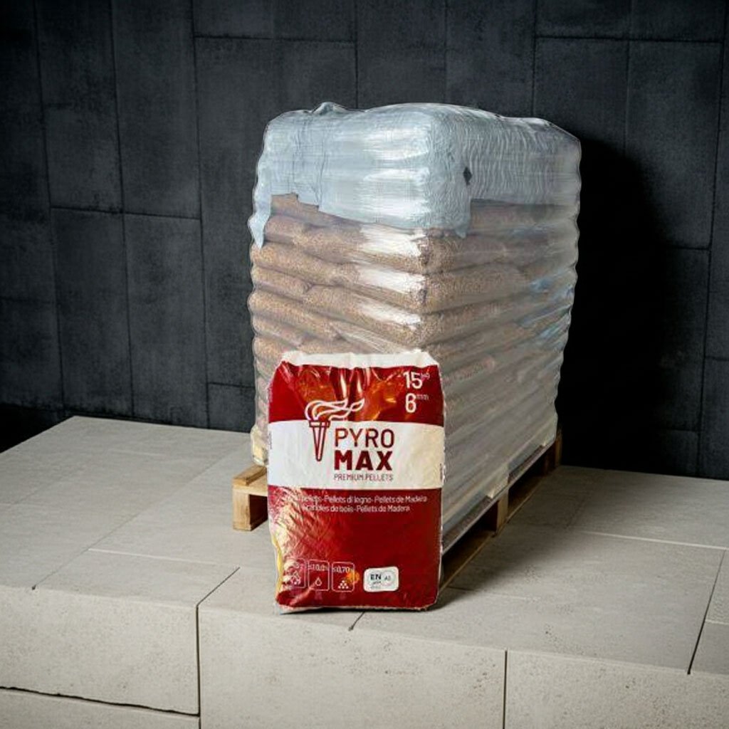 Pyromax2 Pellets PYRO MAX – Palette de 78 sacs de 15 kg – Image 1